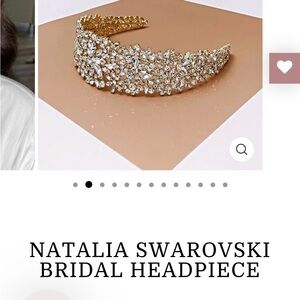 NATALIA Swarovski Bridal Headpiece, bought new from Ellee Couture Boutique.